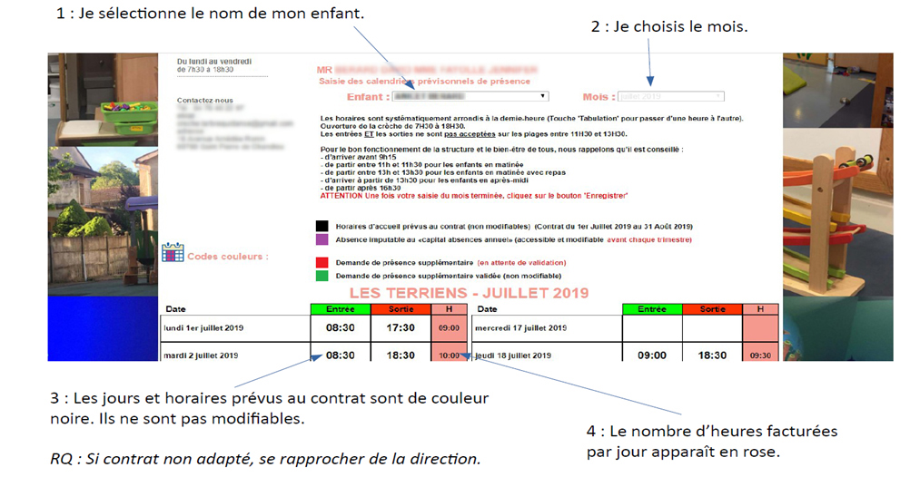 Portail familles